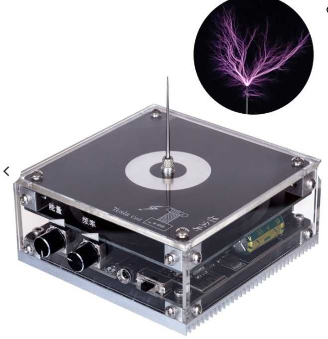 Muzyczny głośnik cewki Tesla 10cm