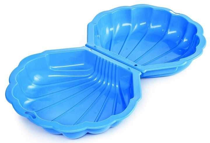 HIT ! PIASKOWNICA Muszelka XXL 3w1 BASEN na Wodę Kulki Piasek OKAZJA!