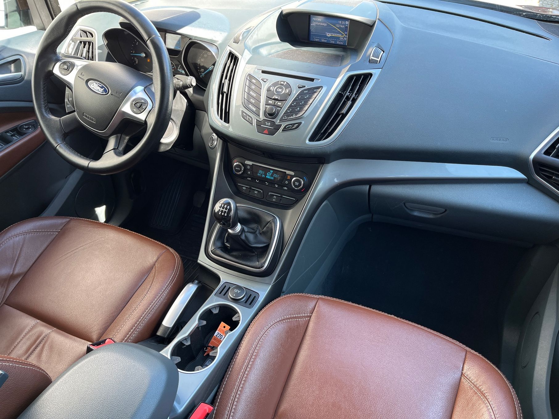 Ford C-MAX 1.6tdci Titanium Piekny Kolor wnetrza Bardzo Zadbany Bezwypadkowy