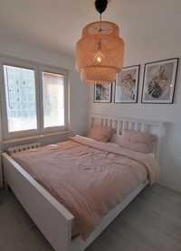 IKEA Hemnes łóżko biała bejca drewniane 160x200