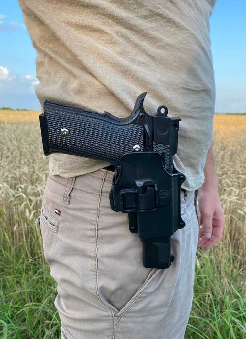 Металевий іграшковий пістолет Colt Кольт з Кобурою на кульках залізний