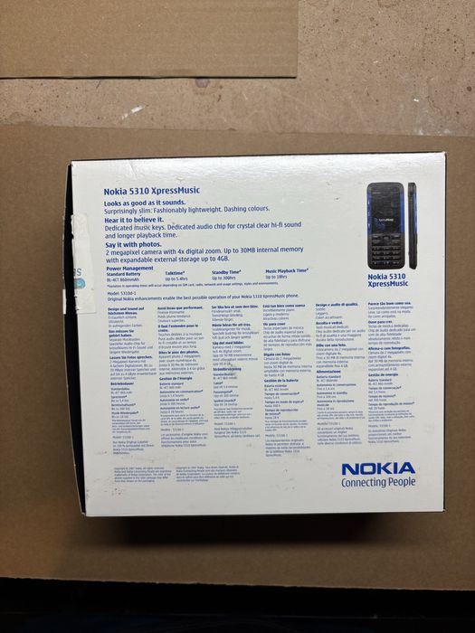 Pudełko po tel. Nokia 5310 Xpress Music