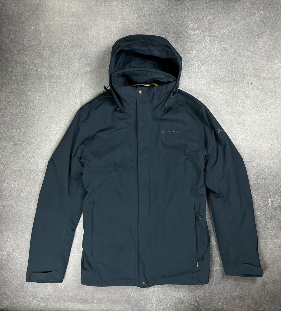 Vaude 3 в 1 (S-M) куртка дощовик мембрана трек хайк фліс