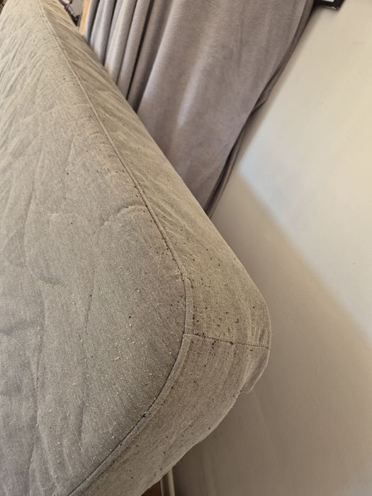 Sofa kanapa rozkładana Ikea Nyhamn/Knisa szary