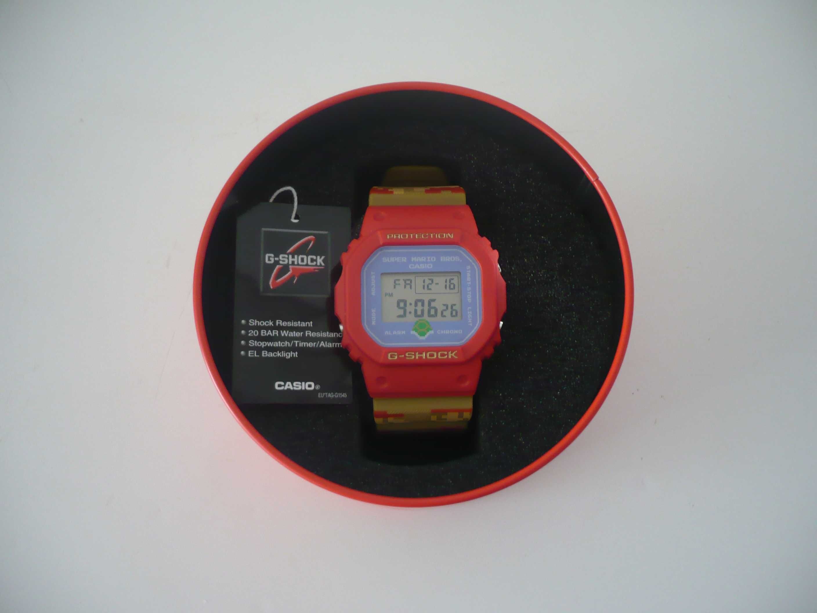 Casio Relógio G-Shock Super Mario Bros