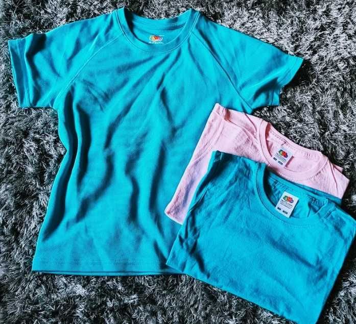 Zestaw 3 x koszulka rozmiar 128 NOWE