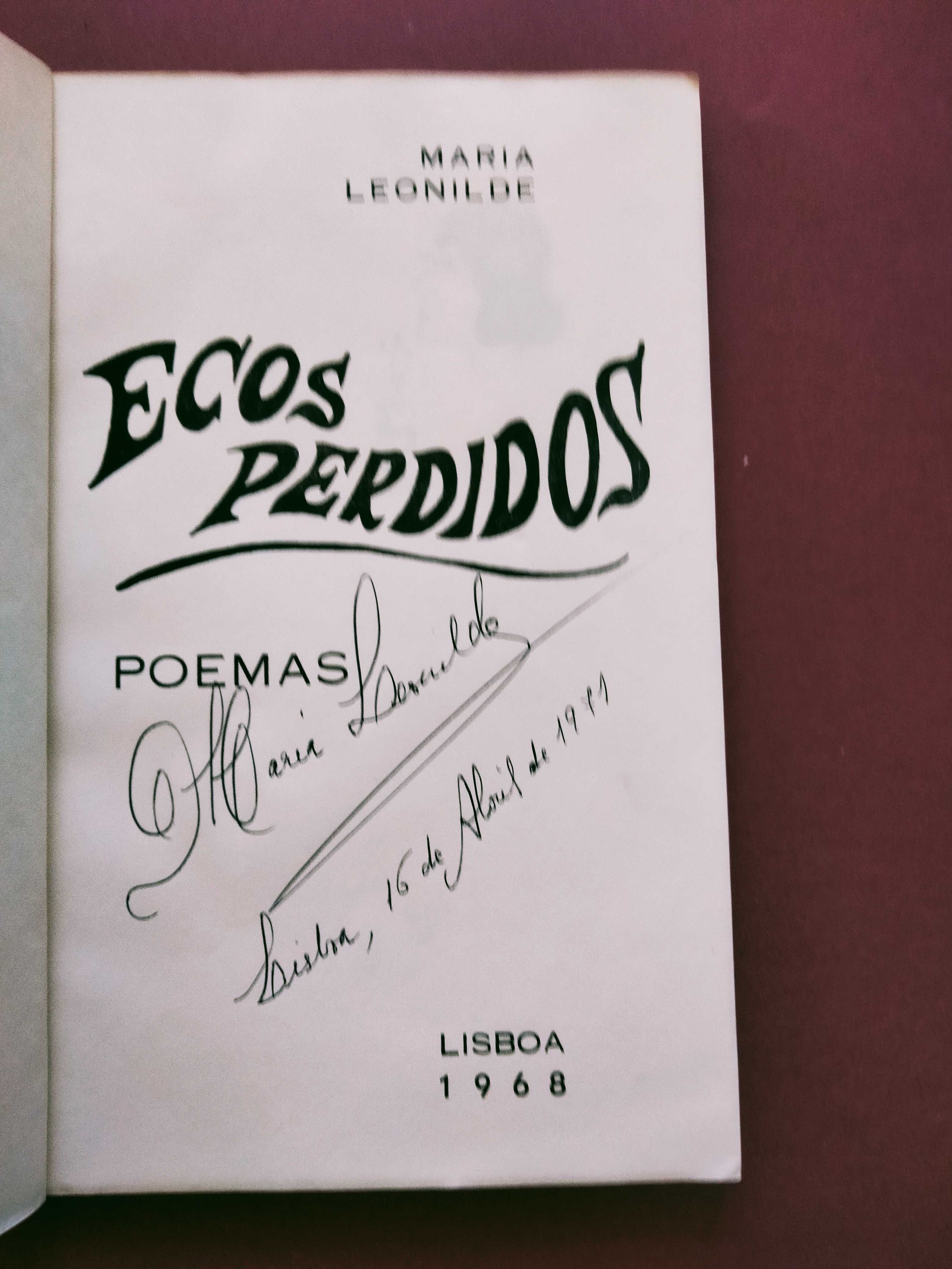 Ecos Perdidos - Maria Leonilde 1ª Edição