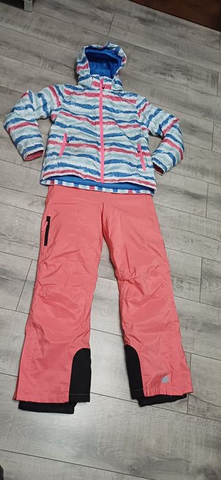 Kombinezon narciarski kurtka i spodnie 146-152cm