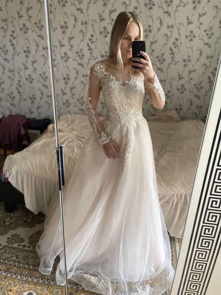 Весільна сукня, Свадебное платье, фата, взуття весільне, обувь