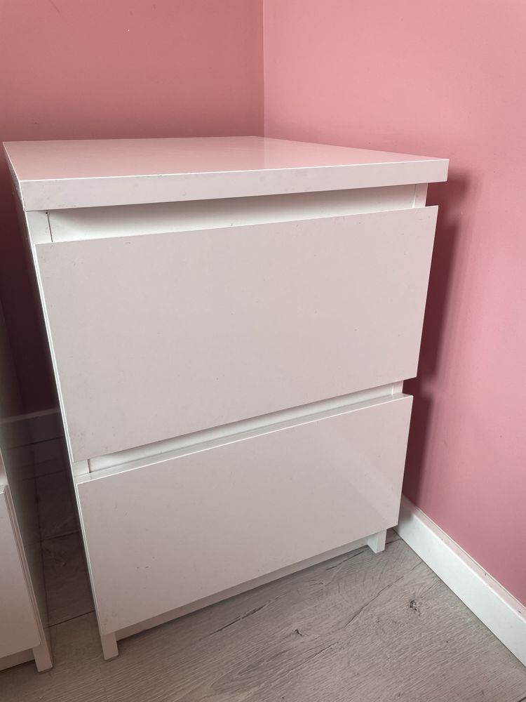 Meble komoda i 2x szafi nocne Ikea