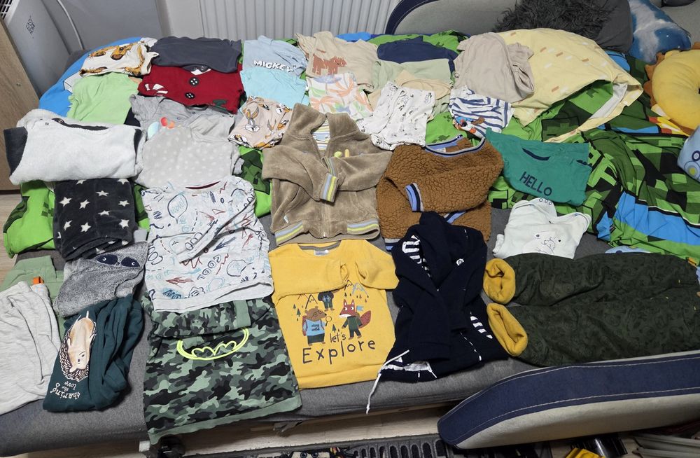 Ubrania jesienne dla chłopca 80-  86