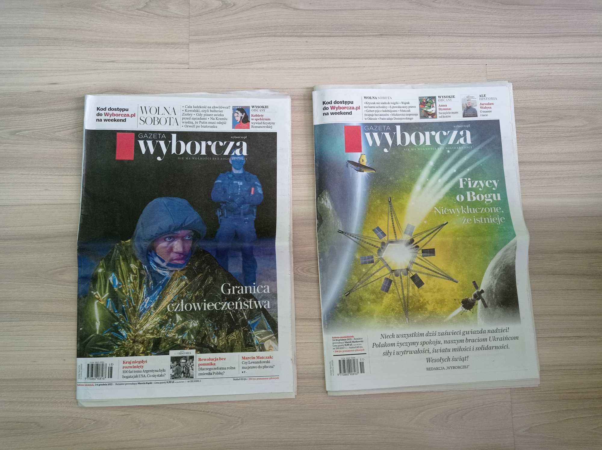 Wolna sobota 2021 i 2022, Gazeta Wyborcza