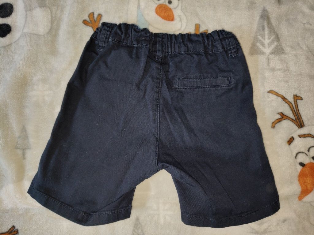 Szorty niemowlęce chinosy r.80 h&m