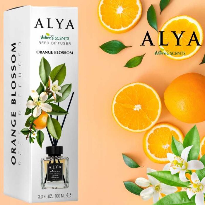 Alya Patyczki  Zapachowe Orange Blossom Kwiat Pomarańczy 100ml