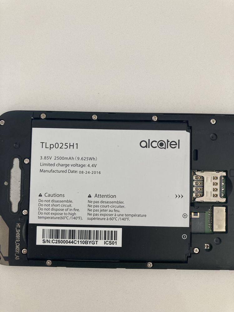 Telefon Alcatel Pop 5 + etui