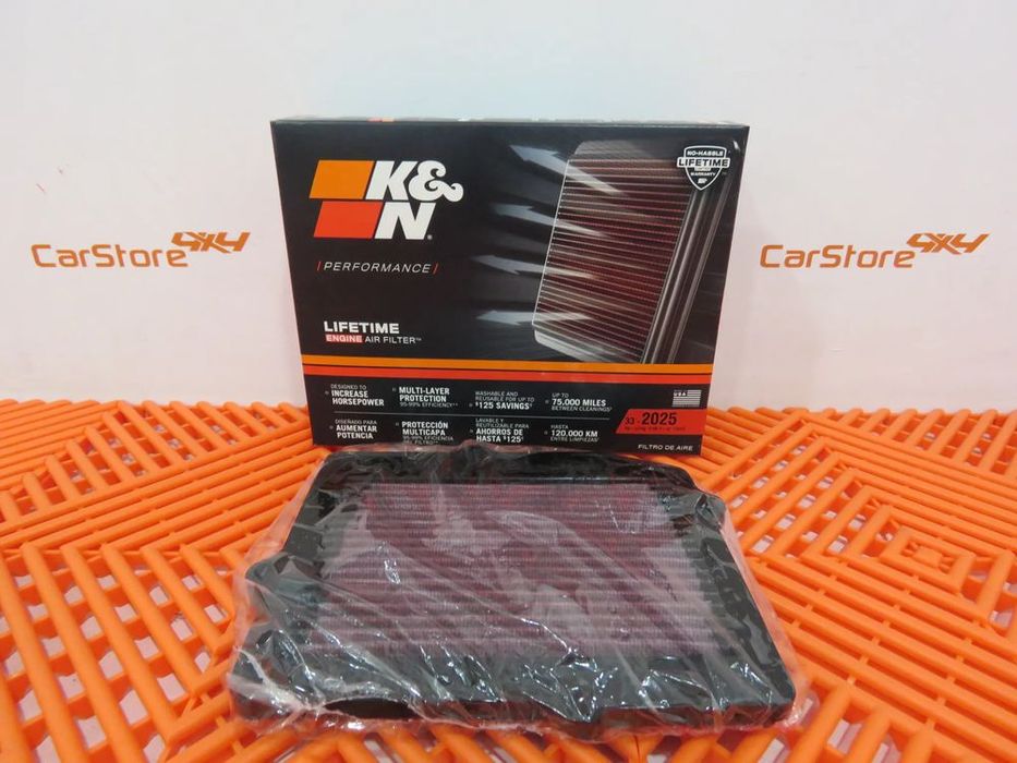 Filtro de Ar K&N 33-2025  Honda Civic, II, III, Honda CRX