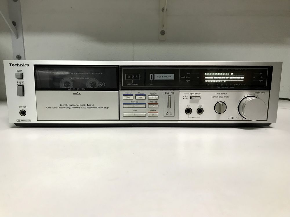 TECHNICS deck cassettes RS-M216
