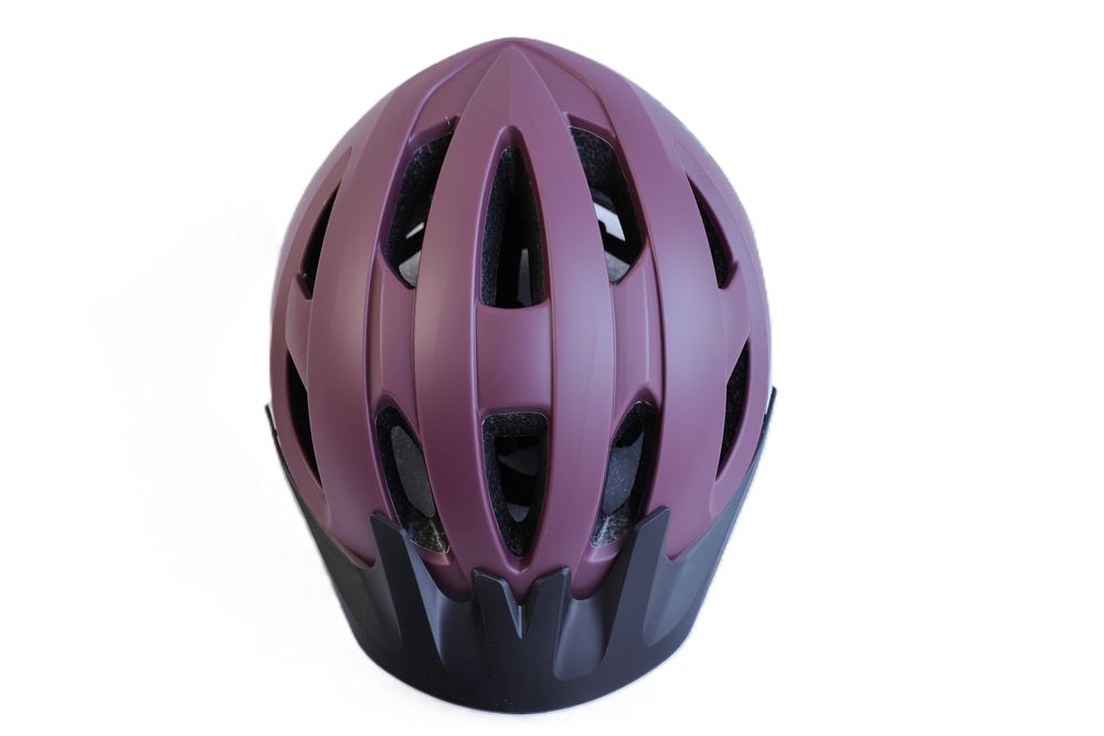 Kask rowerowy XLC BH-C32, 53-60 cm, bordowy nr. 2