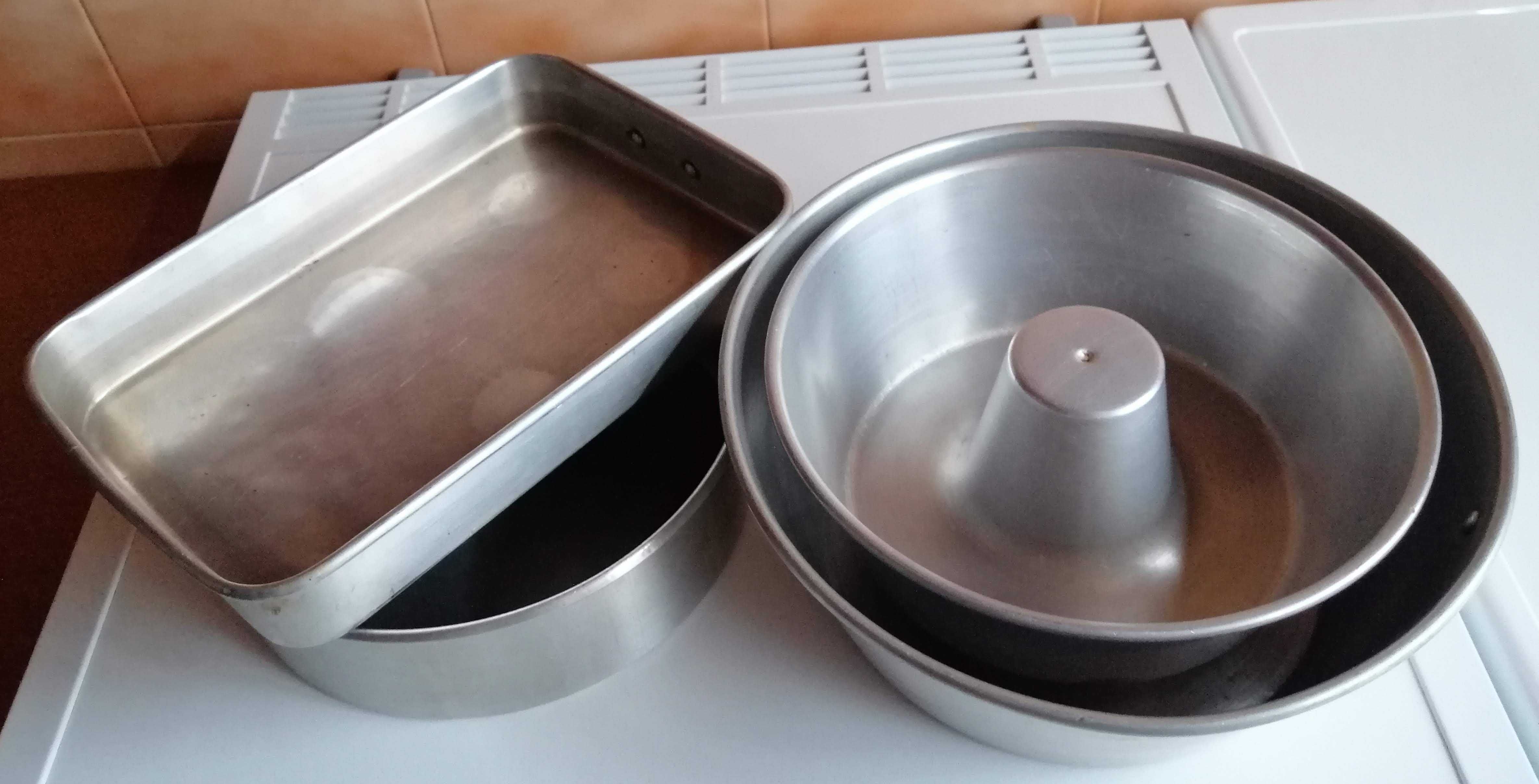Formas para bolos e pudins,  tabuleiro
