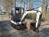 Minikoparka BOBCAT mod K 320 mozliwa zamiana