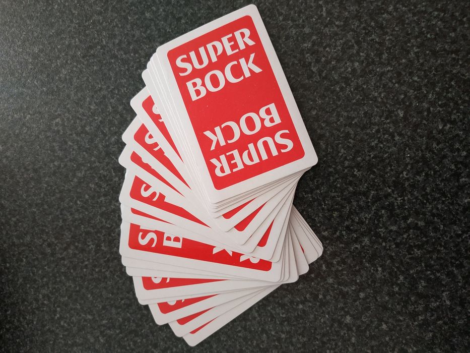 Baralho de cartas Super Bock