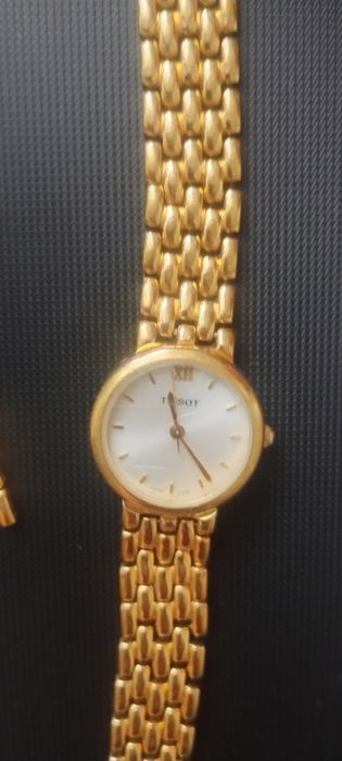 Zegarek pozłacany, Tissot damski