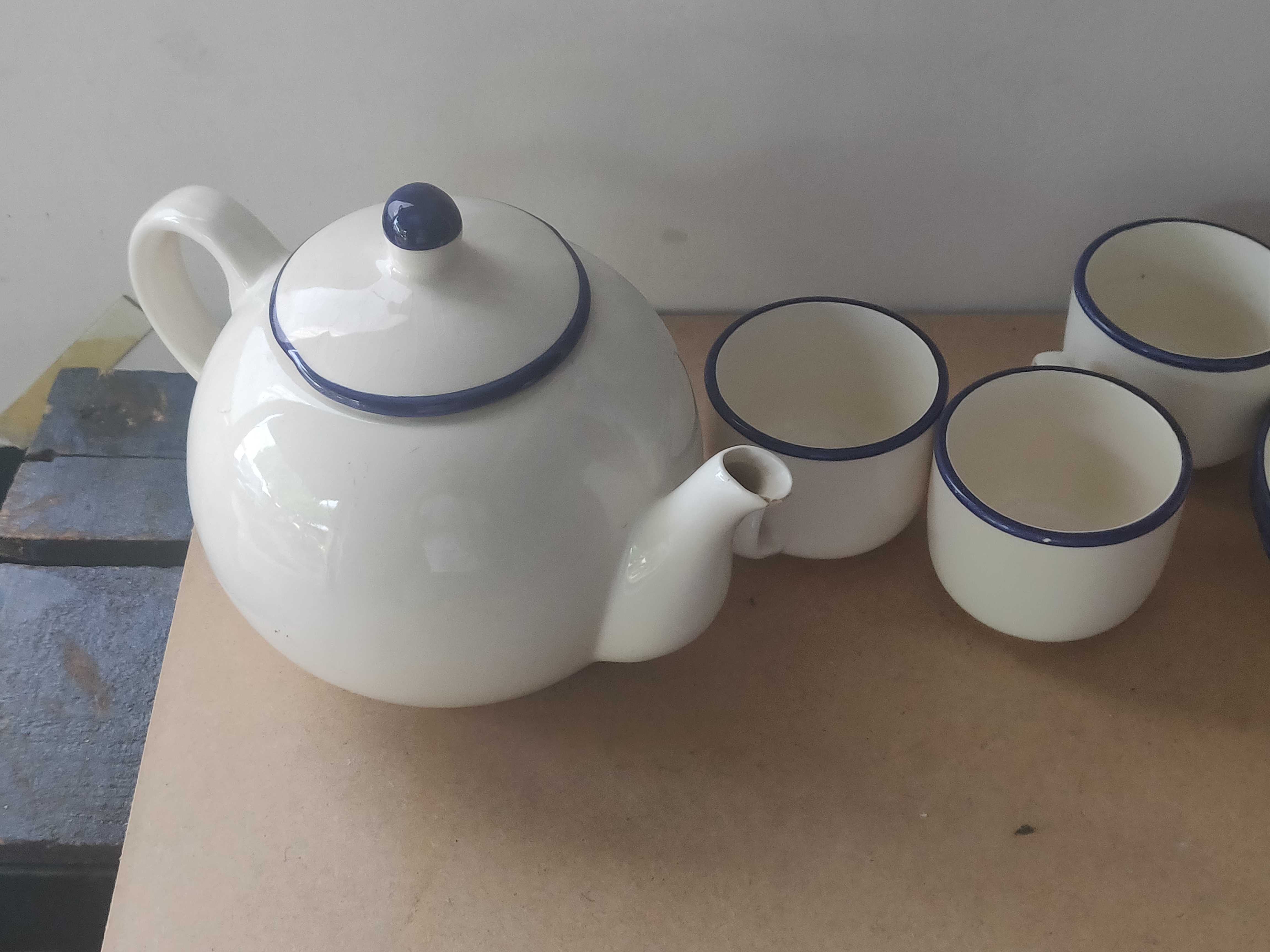 conjunto de chavenas de chá