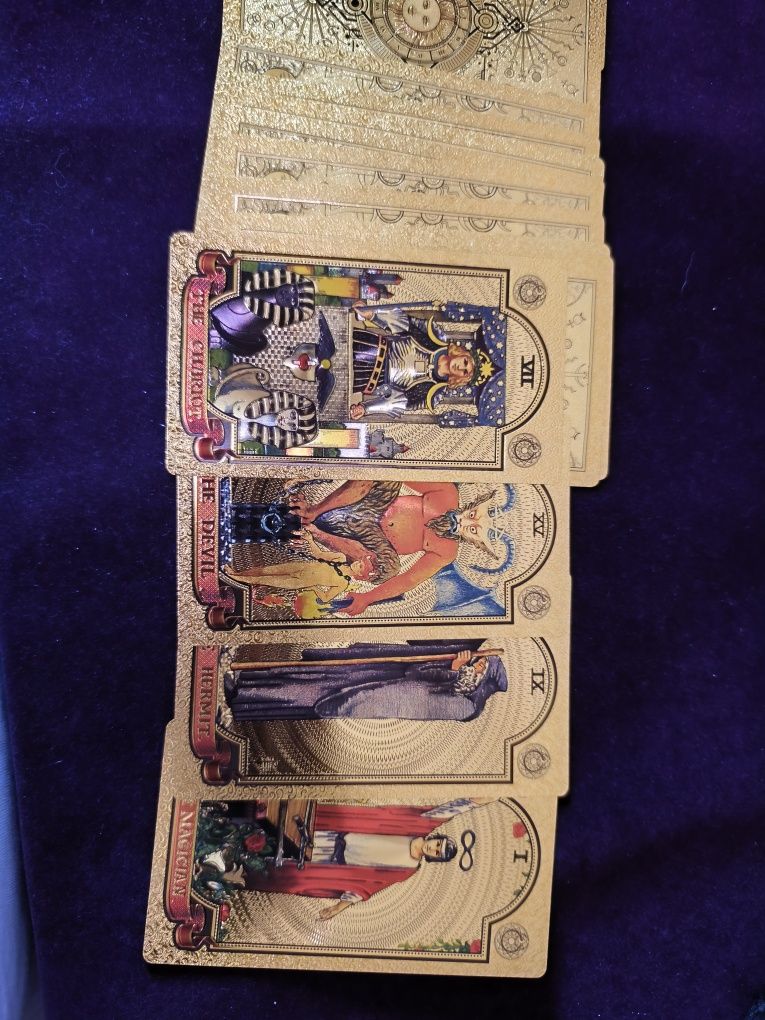 Golden Rider Waite Tarot