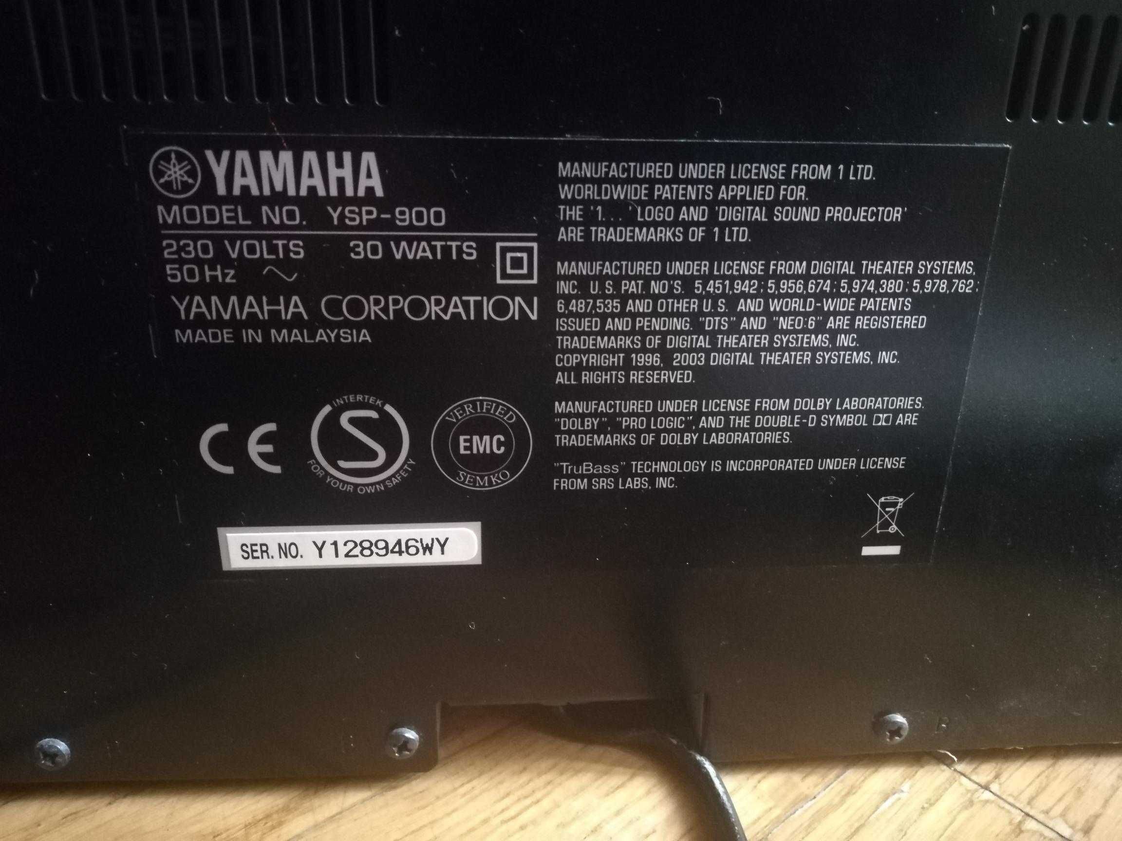 Звуковой проектор объёмного звучания Yamaha YSP-900