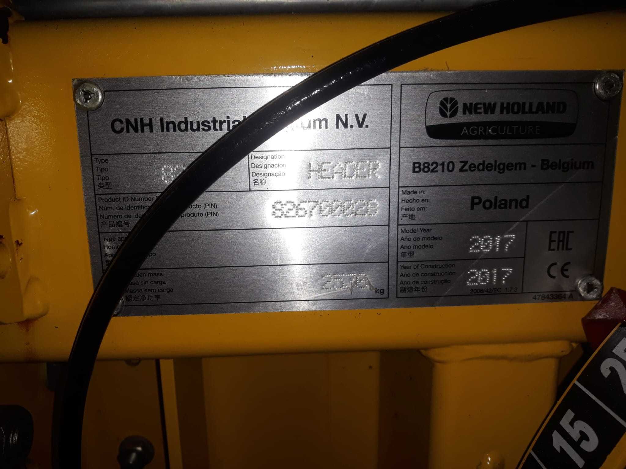 Przystawka heder do kukurydzy New Holland 6 Rzędowa