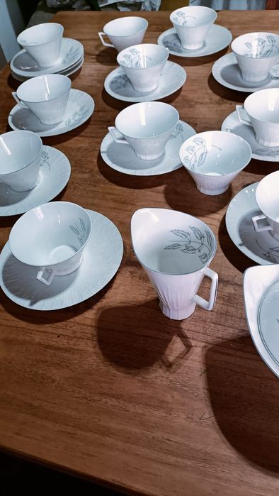 Fabuloso serviço de chá  Art deco  Vista alegre