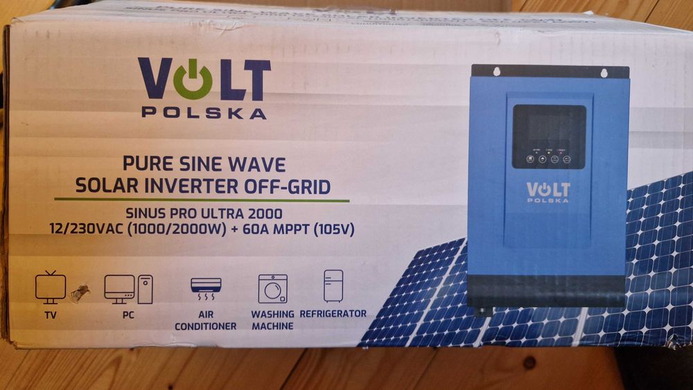 Inwerter solarny SINUS PRO ULTRA 2000 12/230V (1000/2000W)