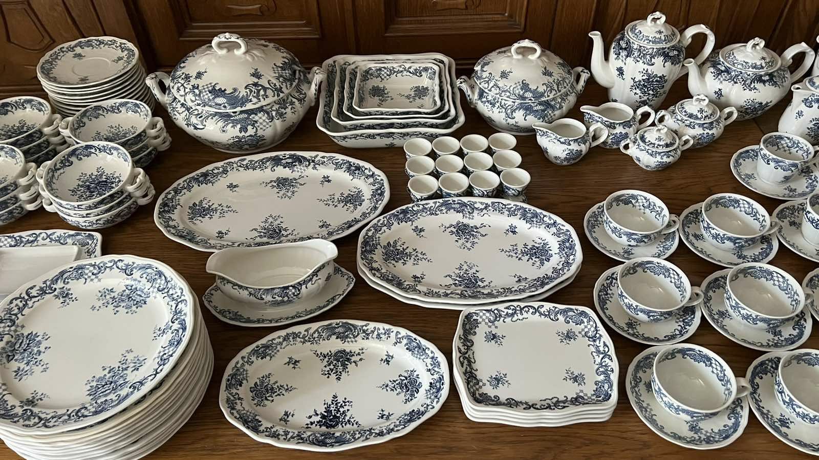 Гарний німецький сервіз Villeroy&Boch Valeria blue