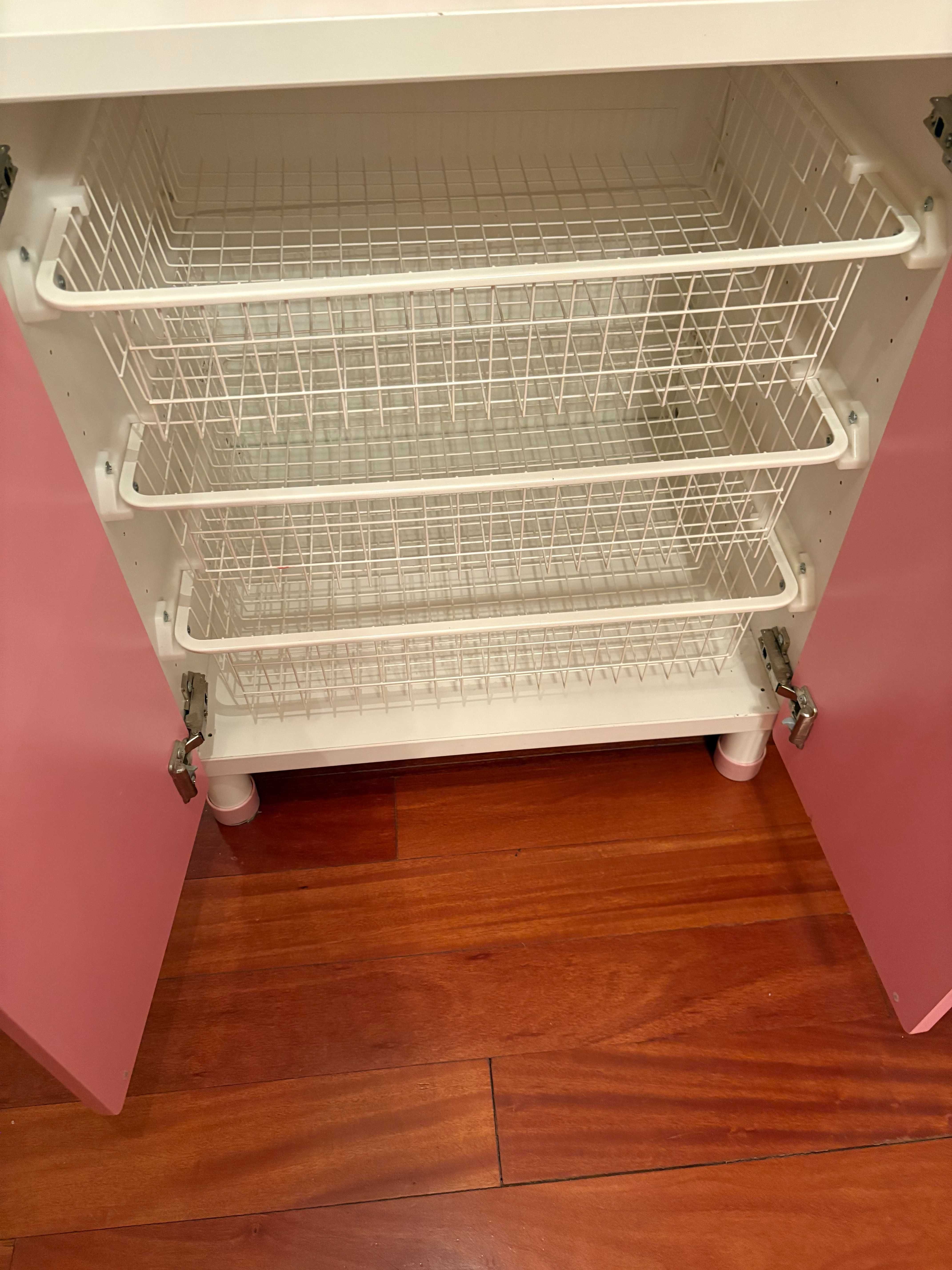 Móvel arrumação brinquedos para quarto criança