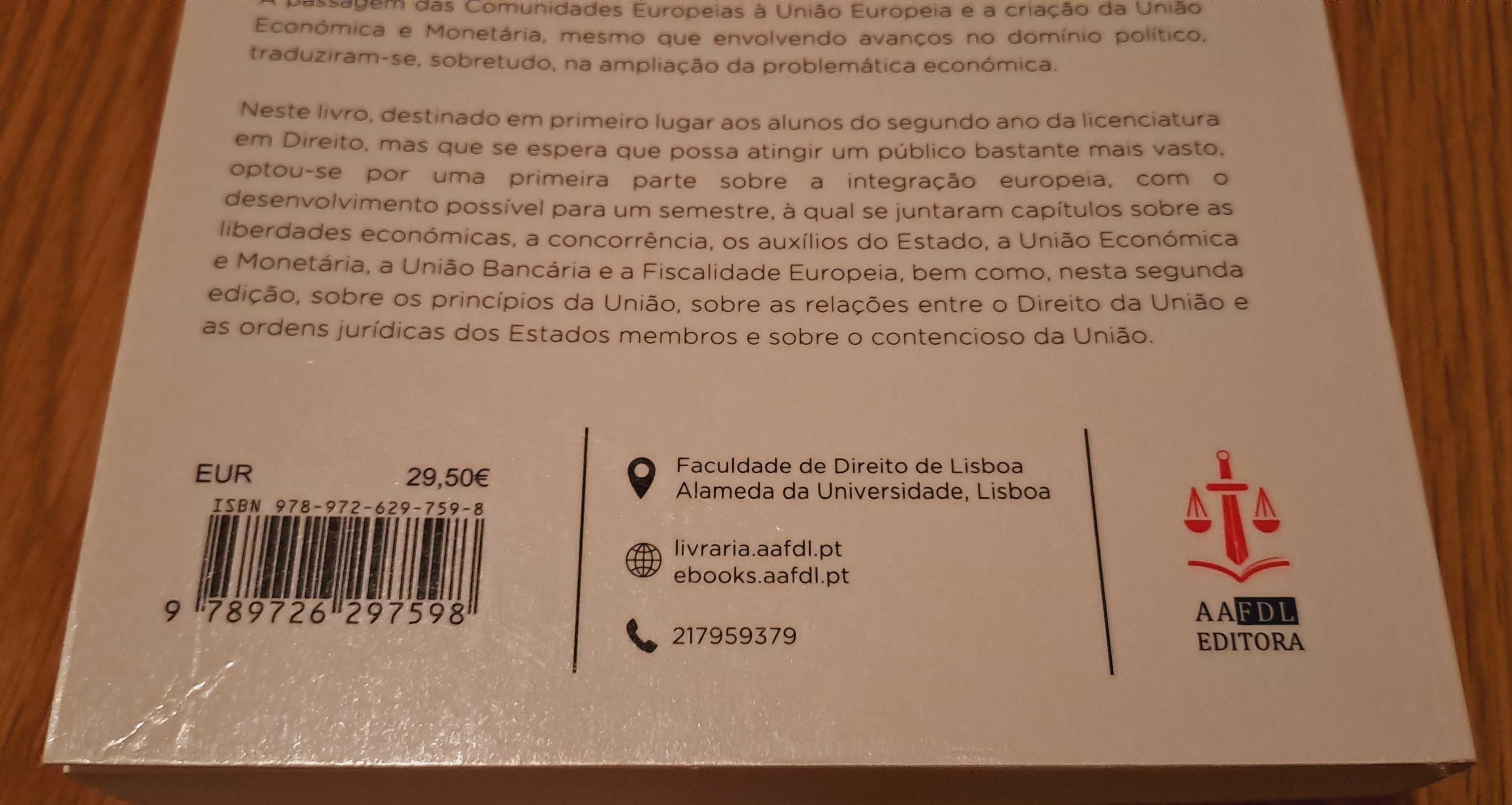 Livro: Integração e Direito Económico Europeu 2.ª Edição