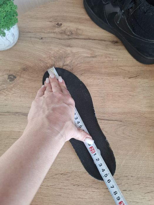 Зимние кроссовки Nike 40р, чёрные замшевые хайтопы, ботинки