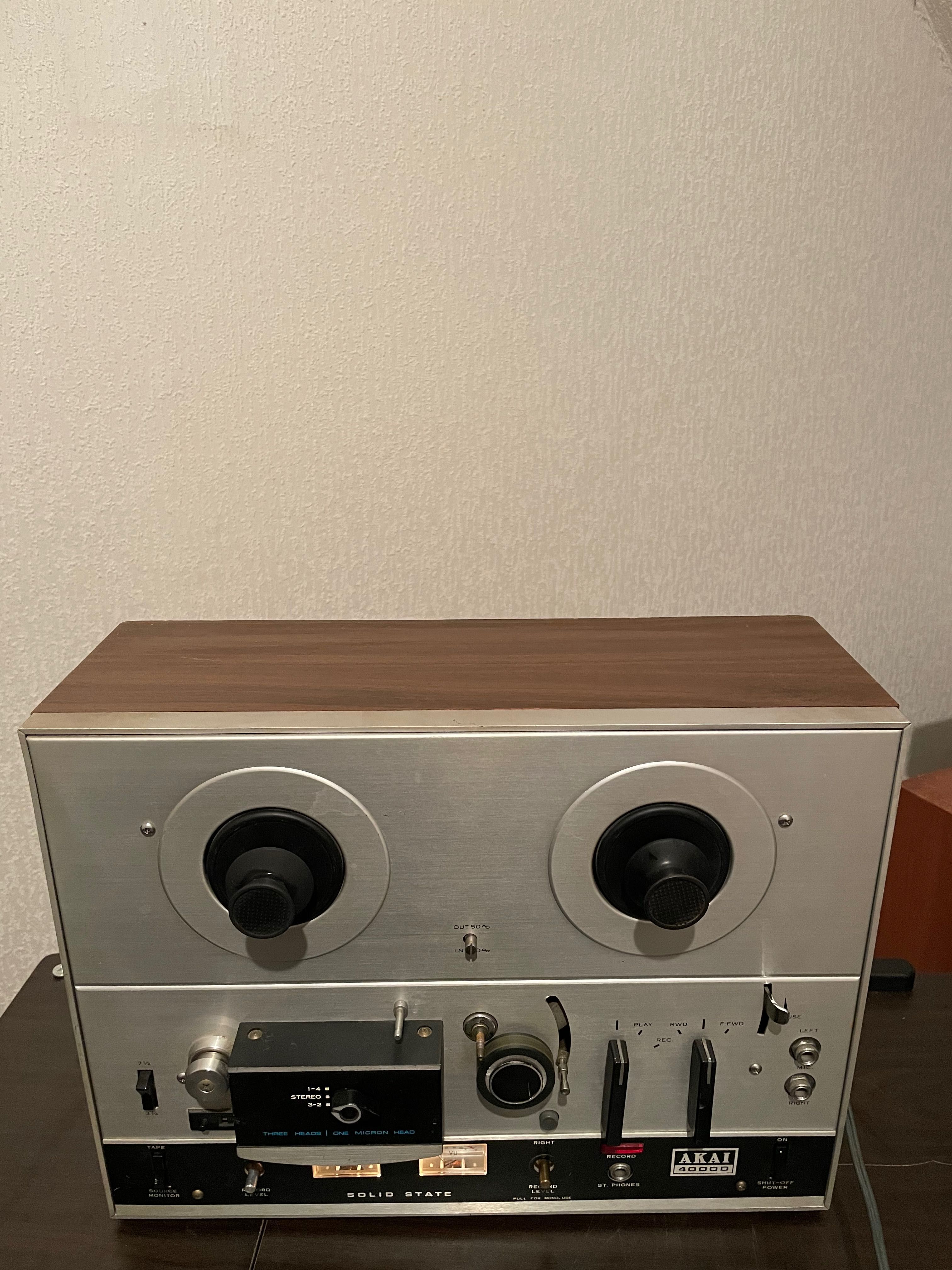 Akai 4000D Magnetofon Szpulowy