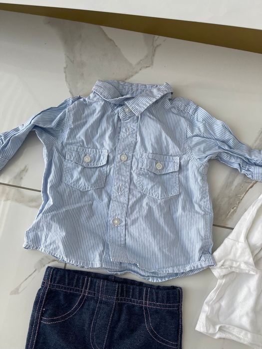 Zestaw ubranek rozmiar 62/74 cm