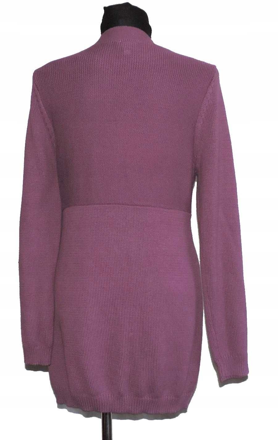 Sweter włóczka akryl + bawełna dłuższy rozmiar S | 83E