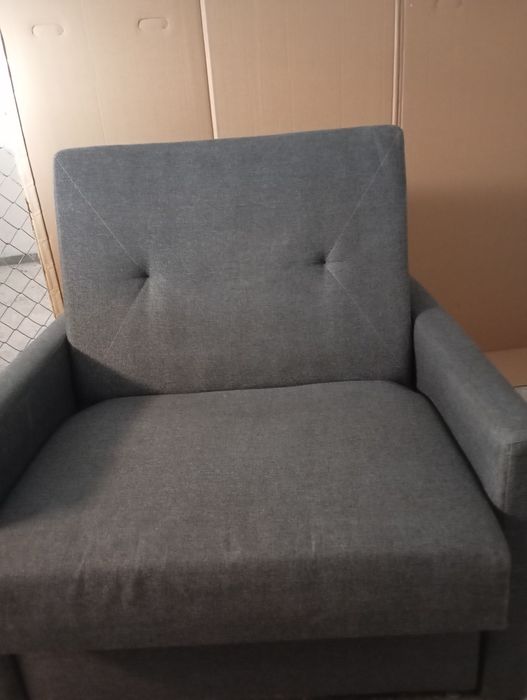 Fotel rozkładany z funkcją spania