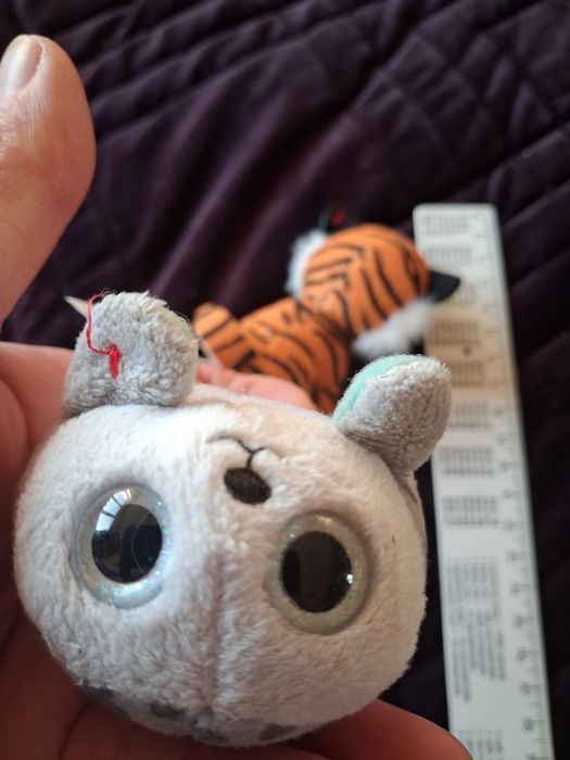 М'яка іграшка глазастік ty міні тигр тюлень