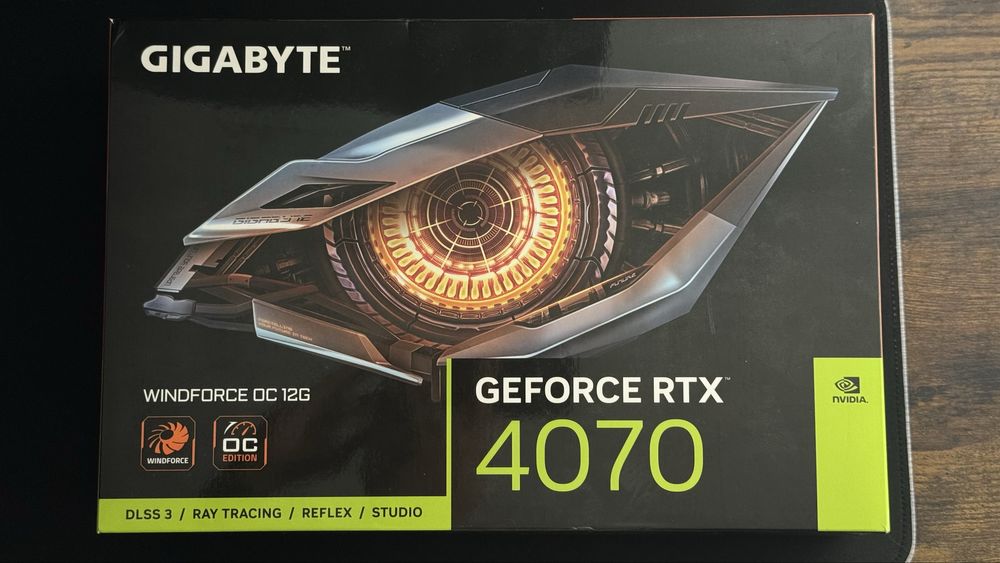 Karta Graficzna Gigabyte GeForce RTX 4070 WINDFORCE OC 12GB