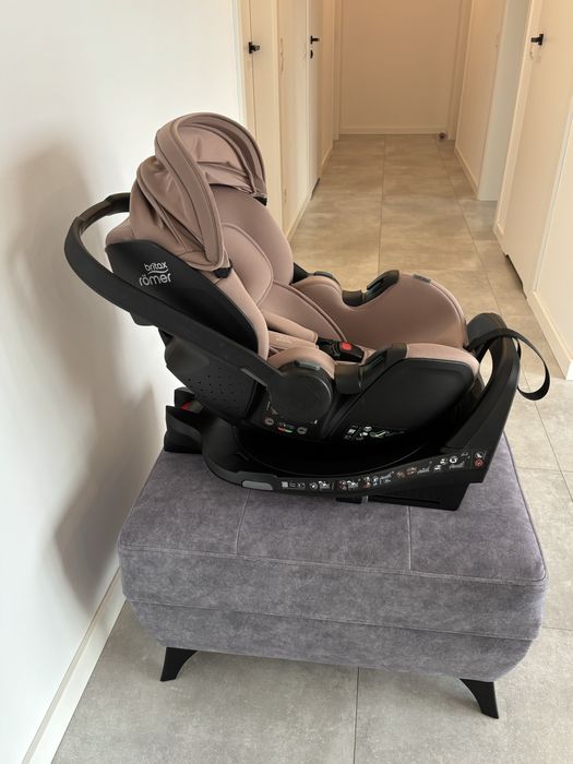 Britax Baby Safe Pro fotelik 0-13kg baza Vario 5Z Dusty Rose