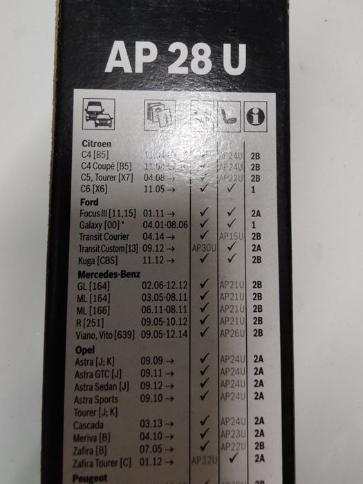 Escovas Bosh aerotwin novas