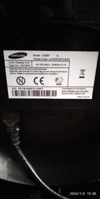 Samsung Sync Master 932BF