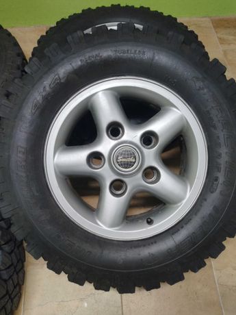 Jantes Land Rover com pneus