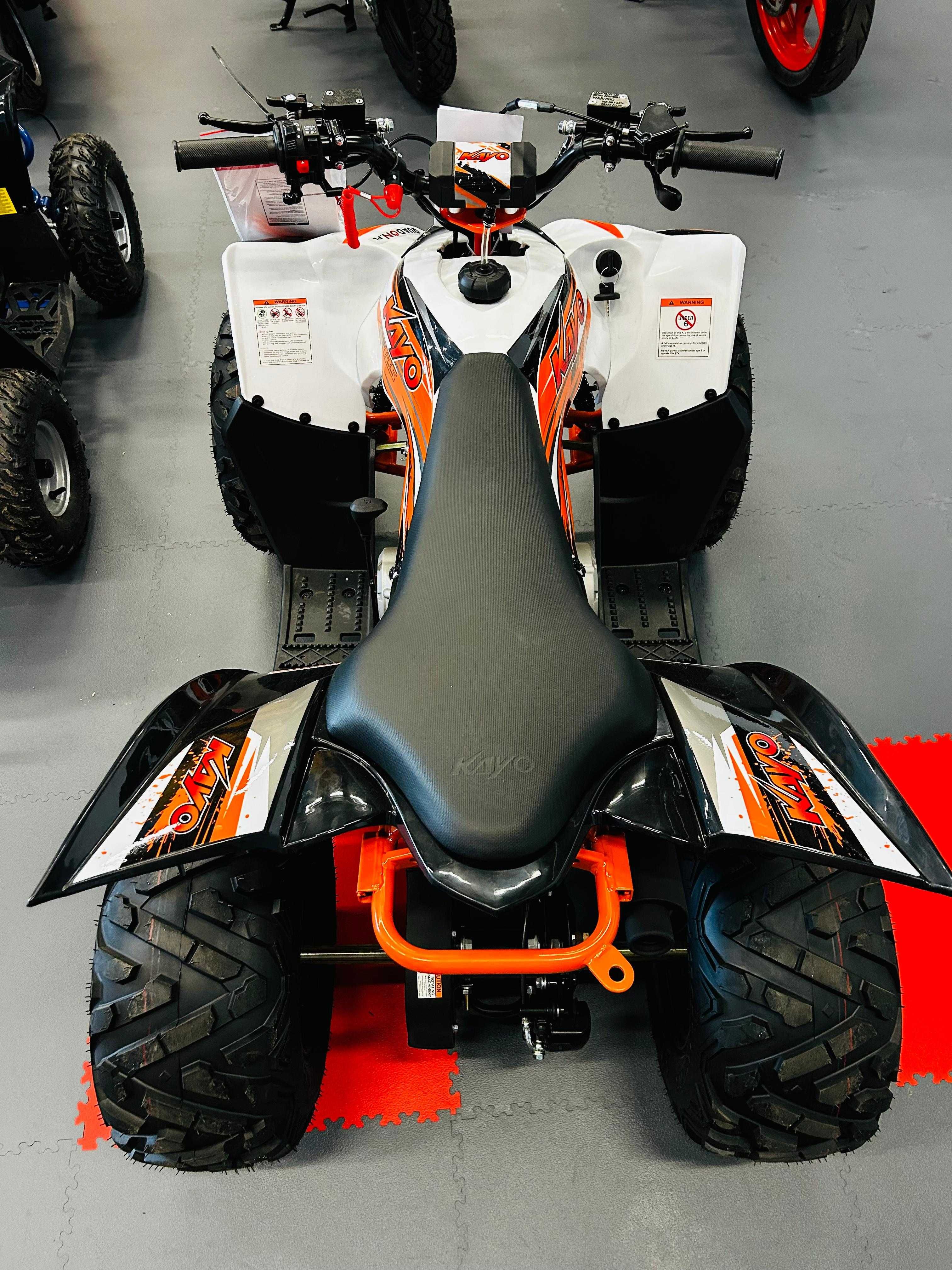Quad Kayo AT125 dla dzieci, nowy, trwały, najlepszy wybór QuadON