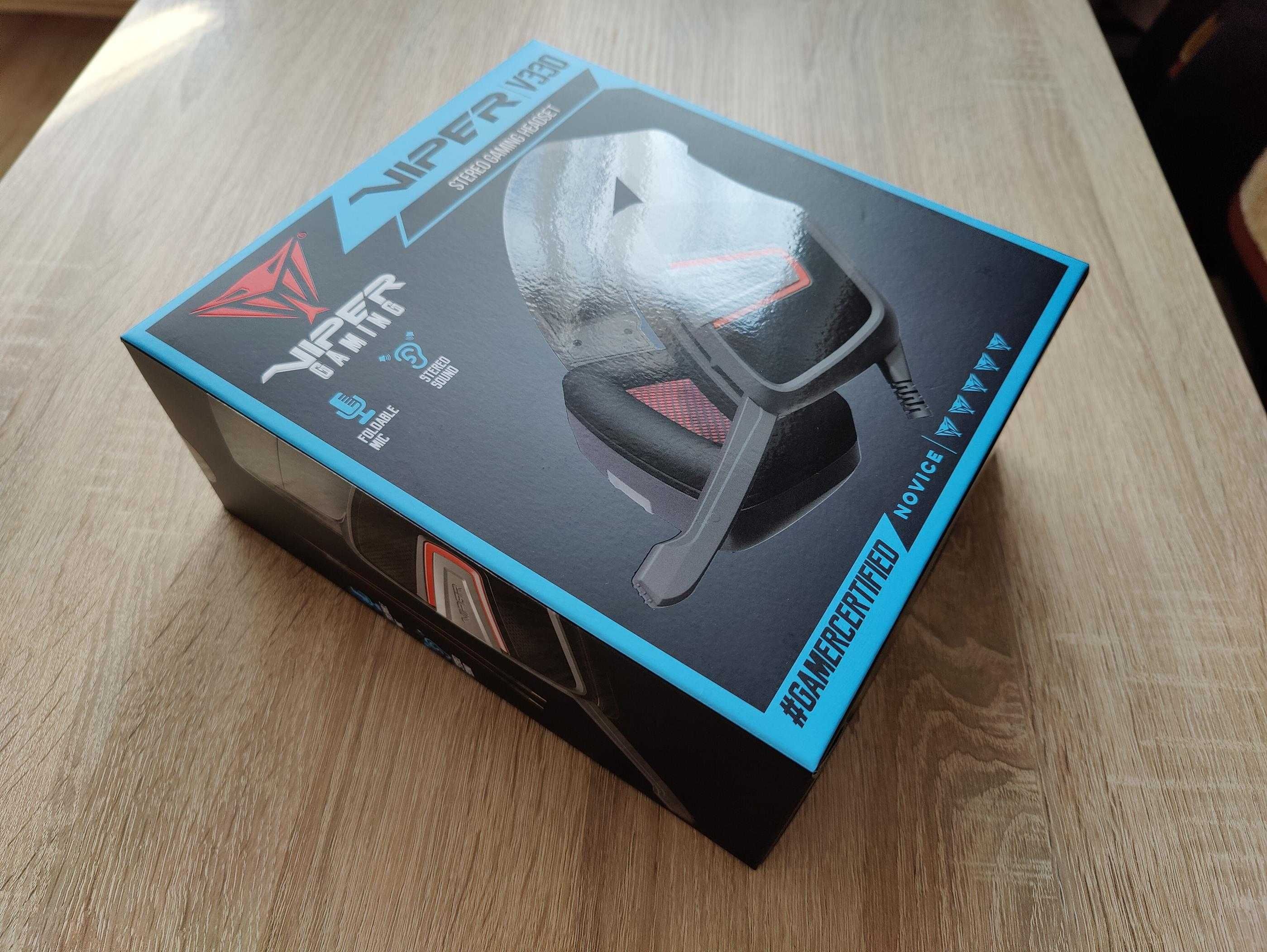 Słuchawki nauszne Patriot Viper V330 Gaming czarne