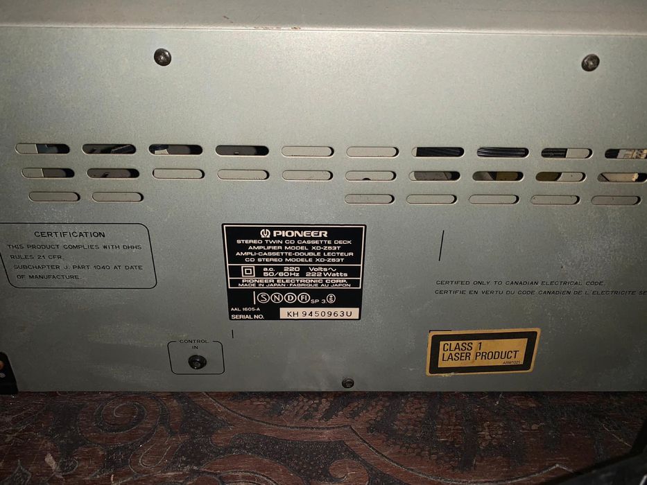 Aparelhagem Pioneer varios modulos