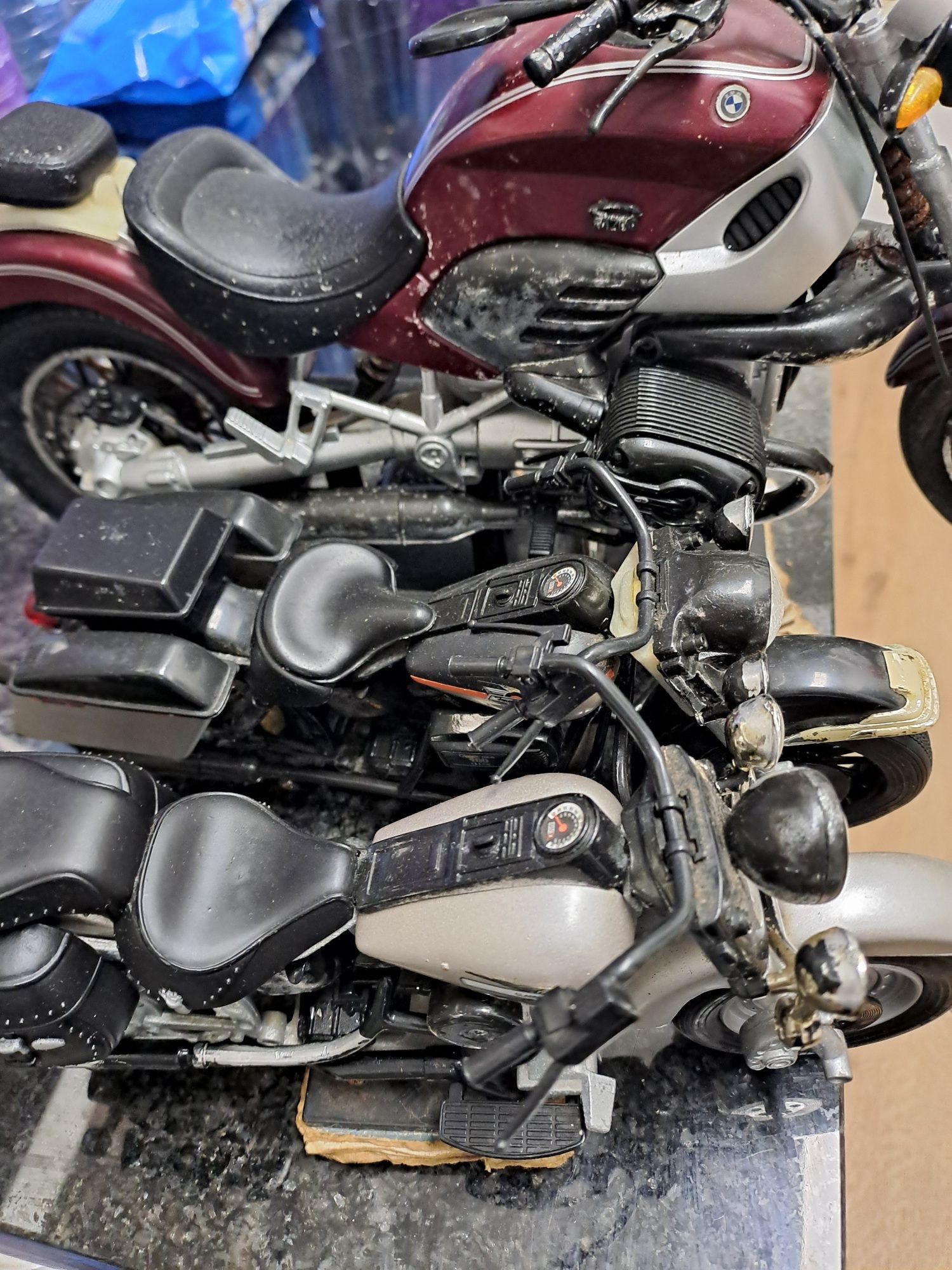 Três  Motos para colecção